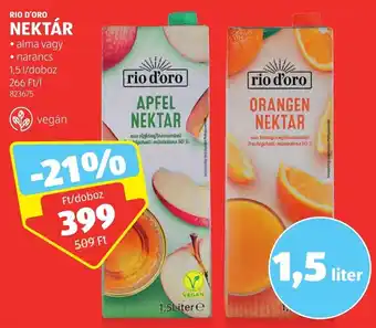 ALDI RIO D'ORO NEKTÁR 1,5 l ajánlat