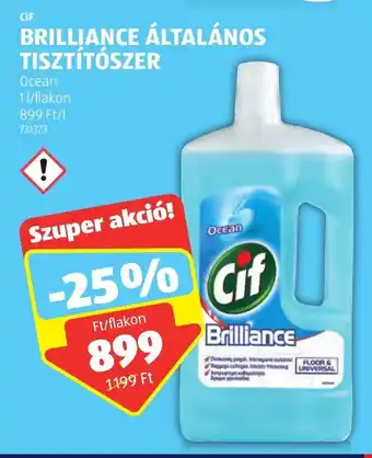 CIF BRILLIANCE ÁLTALÁNOS TISZTÍTÓSZER 1 l