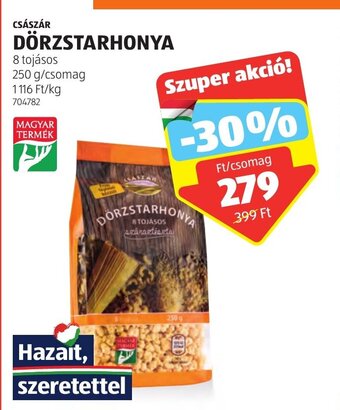 ALDI CSÁSZÁR DÖRZSTARHONYA 250 g ajánlat