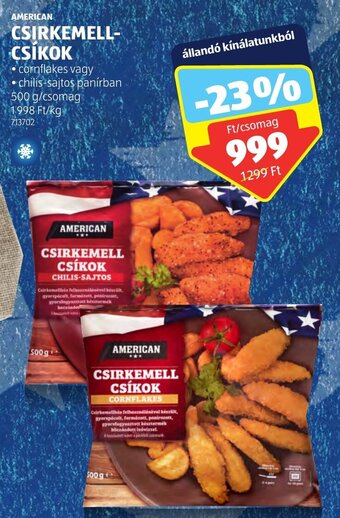 AMERICAN CSIRKEMELL- CSIKOK 500 g