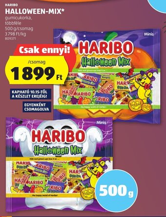 ALDI HARIBO HALLOWEEN-MIX 500 g ajánlat