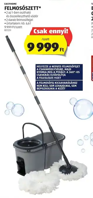 EASYHOME FELMOSÓSZETT