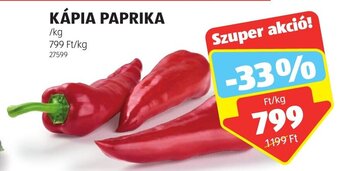 ALDI KÁPIA PAPRIKA 1 kg ajánlat