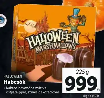 Lidl HALLOWEEN Habcsók 225 g ajánlat