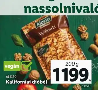 Lidl ALESTO Kaliforniai dióbél 200 g ajánlat