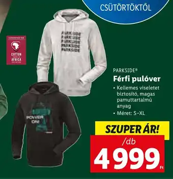 Lidl PARKSIDE Férfi pulóver 1 db ajánlat