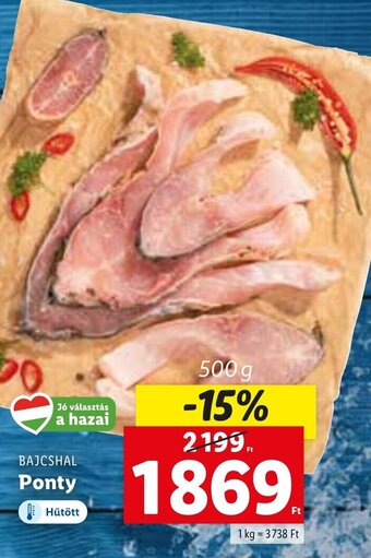 Lidl BAJCSHAL Ponty 500 g ajánlat