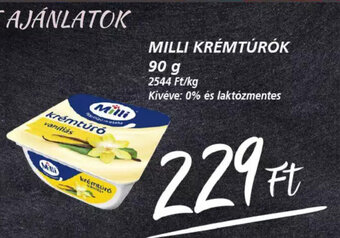 Príma MILLI KRÉMTÚRÓK 90g ajánlat