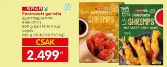 Panírozott garnéla 240g