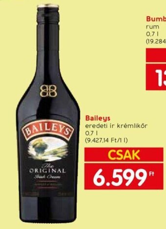 Spar Baileys 0,7l ajánlat