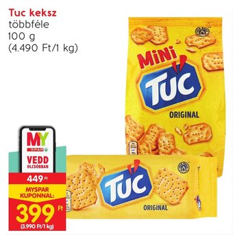Spar Tuc keksz 100 g ajánlat