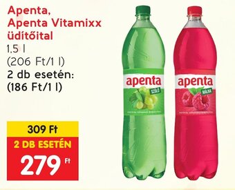 Spar Apenta, Apenta Vitamixx üdítőital 1,5 l ajánlat