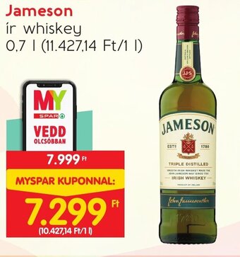 Spar Jameson 0,7 l ajánlat