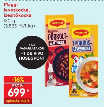 Spar Maggi leveskocka, ízesítőkocka 120 g ajánlat