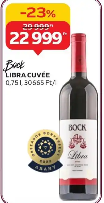 BOCK LIBRA CUVÉE 0,75 l