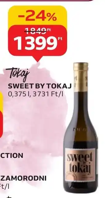 Auchan Tokaji SWEET BY TOKAJ 0,375 l ajánlat