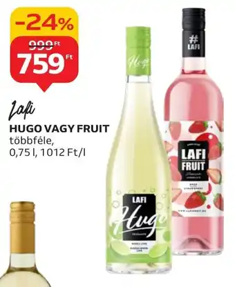 Auchan Lafi HUGO VAGY FRUIT 0,75 l ajánlat