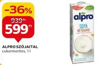 Auchan ALPRO SZÓJAITAL 1 l ajánlat