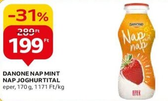 Auchan DANONE NAP MINT NAP JOGHURTITAL 170 g ajánlat