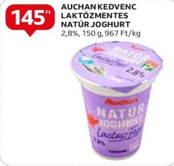 Auchan AUCHAN NATÚR JOGHURT 150 g ajánlat