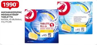 Auchan AUCHAN KEDVENC MOSOGATÓGÉP TABLETTA 45 db ajánlat