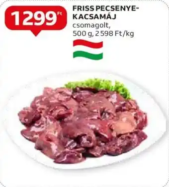 FRISS PECSENYE KACSAMÁJ 500g