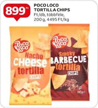 Auchan POCO LOCO TORTILLA CHIPS 200g ajánlat