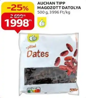 Auchan AUCHAN TIPP MAGOZOTT DATOLYA 500g ajánlat