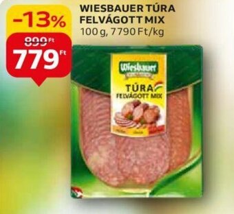 Auchan WIESBAUER TÚRA FELVÁGOTT MIX, 100g ajánlat