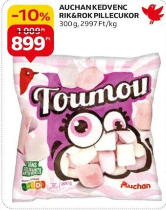 Auchan AUCHAN KEDVENC RIK&ROK PILLECUKOR 300g ajánlat