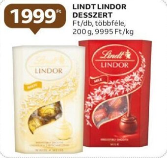 Auchan LINDT LINDOR DESSZERT 200g ajánlat