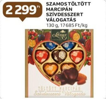 SZAMOSTÖLTÖTT MARCIPÁN SZÍVDESSZERT VÁLOGATÁS 130g