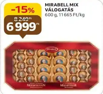 Auchan MIRABELL MIX VÁLOGATÁS 600g ajánlat