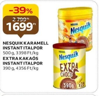 Auchan NESQUIK KARAMELL INSTANT ITALPOR 500 g ajánlat