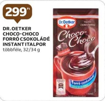 Auchan DR OETKER CHOCO-CHOCO FORRÓ CSOKOLÁDÉ INSTANT ITALPOR 34 g ajánlat