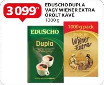 Auchan EDUSCHO DUPLA VAGY WIENER EXTRA ÖRÖLT KÁVÉ 1000g ajánlat
