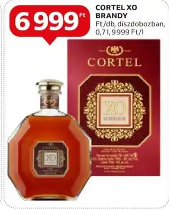 CORTEL XO BRANDY 0,7l
