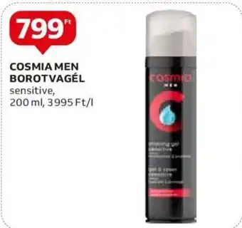 Auchan COSMIA MEN BOROTVAGÉL 200 ml ajánlat