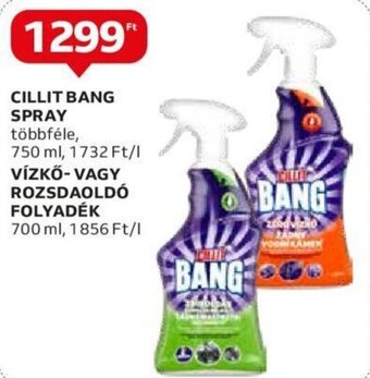 Auchan CILLIT BANG SPRAY 750ml ajánlat
