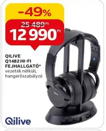 Auchan QILIVE Q1482 HI-FI FEJHALLGATÓ 1 db ajánlat