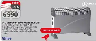 Auchan QILIVE 600144907 KONVEKTOR 1 db ajánlat