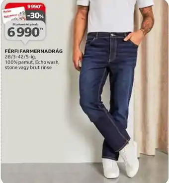 FÉRFI FARMERNADRÁG 1 db