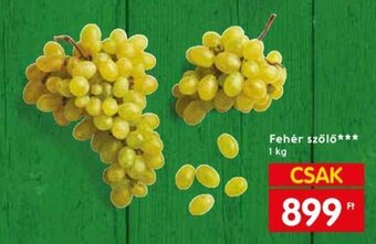 Spar Fehér szőlő 1 kg ajánlat