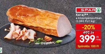 Spar SPAR Karaj 10 dkg ajánlat