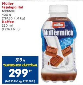 Spar Müller tejalapú ital stb. 400 g / 250 ml ajánlat