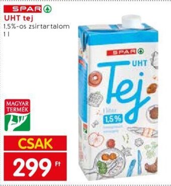 Spar SPAR UHT tej 1 l ajánlat