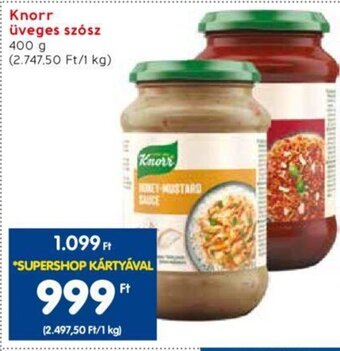 Spar Knorr üveges szósz 400 g ajánlat