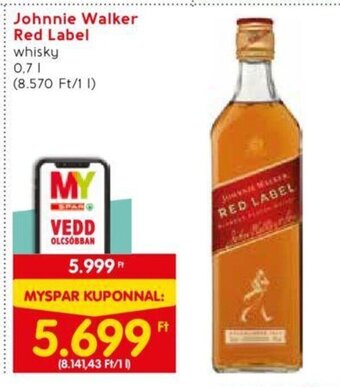 Johnnie Walker Red Label 0,7 l