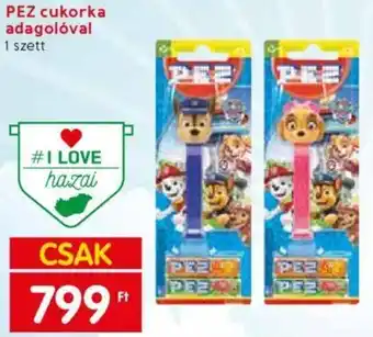 Spar PEZ cukorka adagolóval 1 szett ajánlat