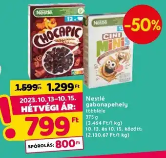 Spar Nestle gabonapehely 375g ajánlat